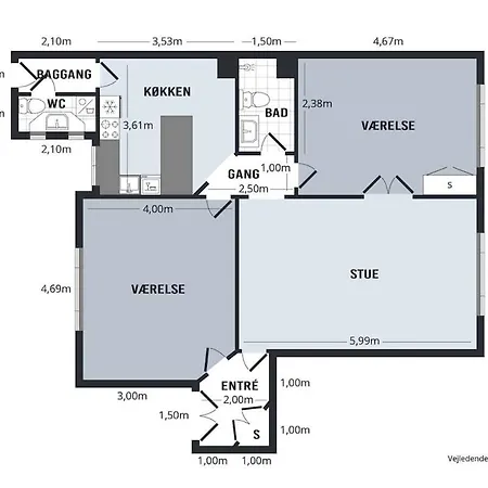 公寓 Luxury 2br - 121 Sqm - Ultra *